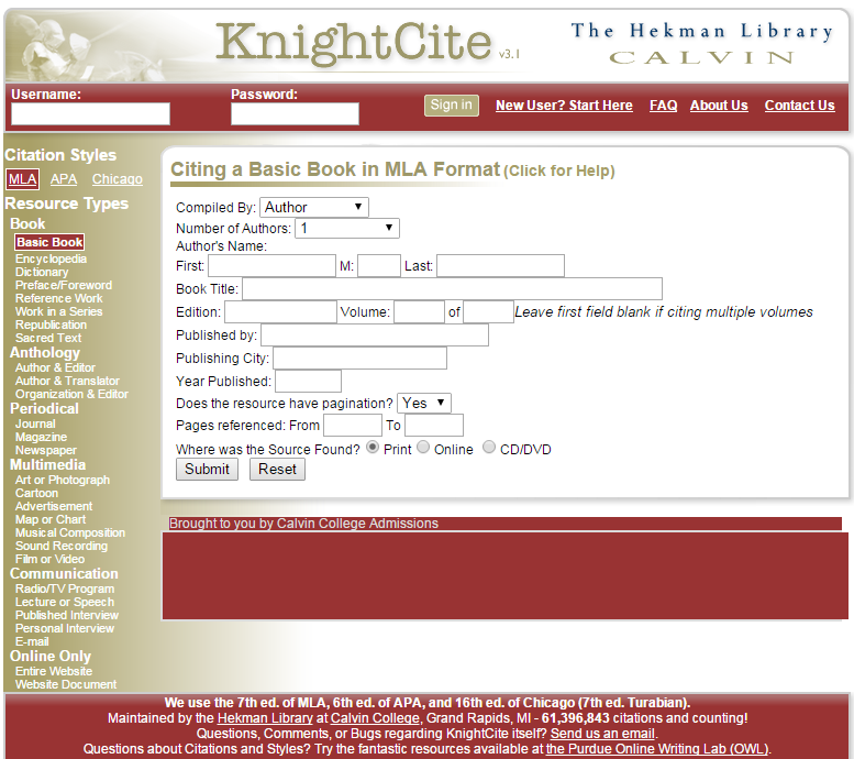 Knight cite